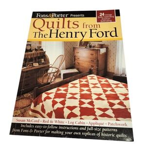 Fons Porter Quilts from The Henry Ford Vintage American Quiltmaking Book